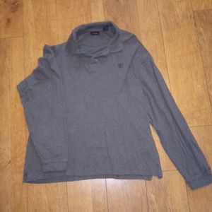 Izod long sleeved Grey shirt.